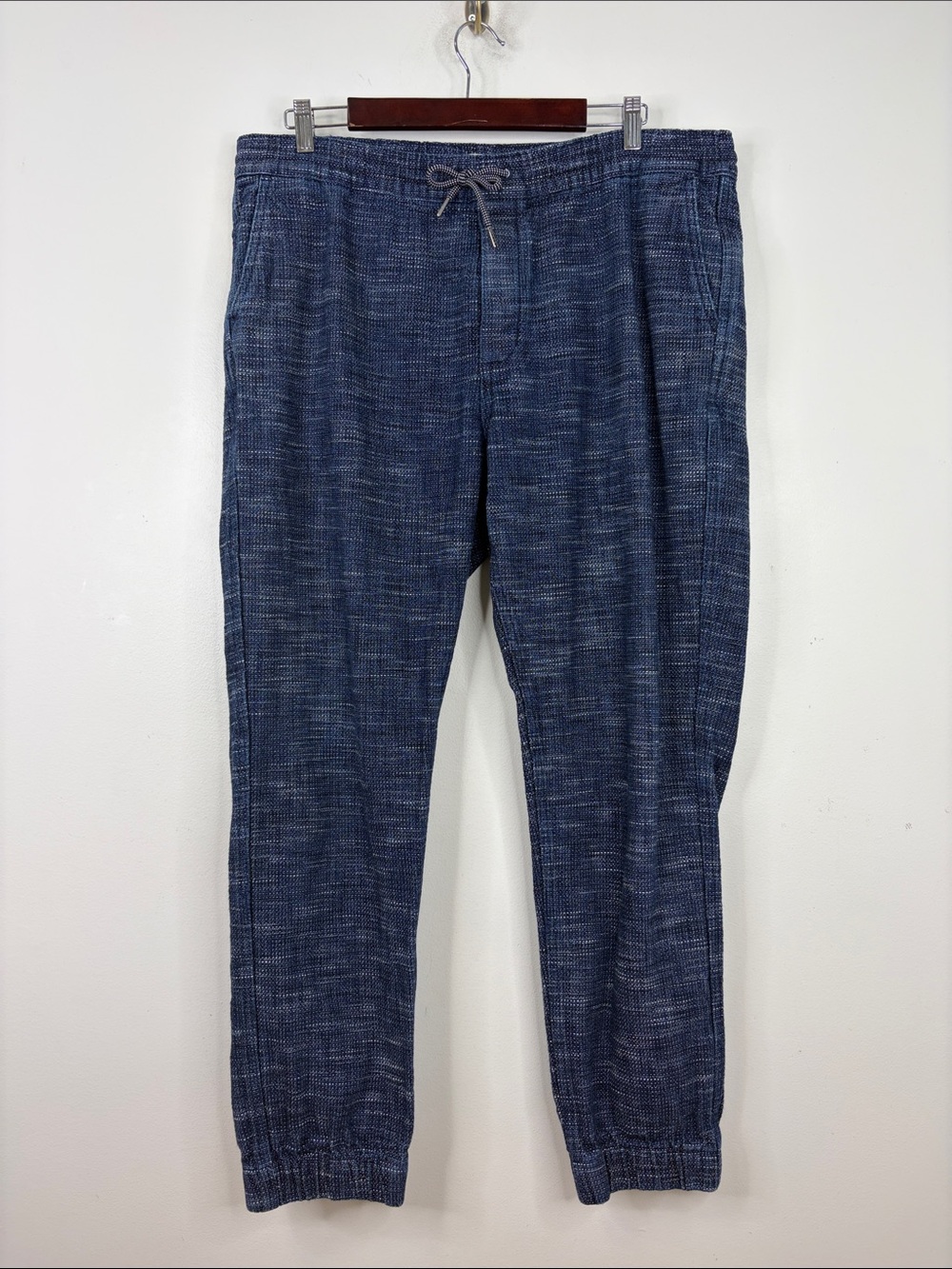 Taylor Stitch Apres Pant Mens XXL Indigo Slub Organic Cotton Joggers Huckberry
